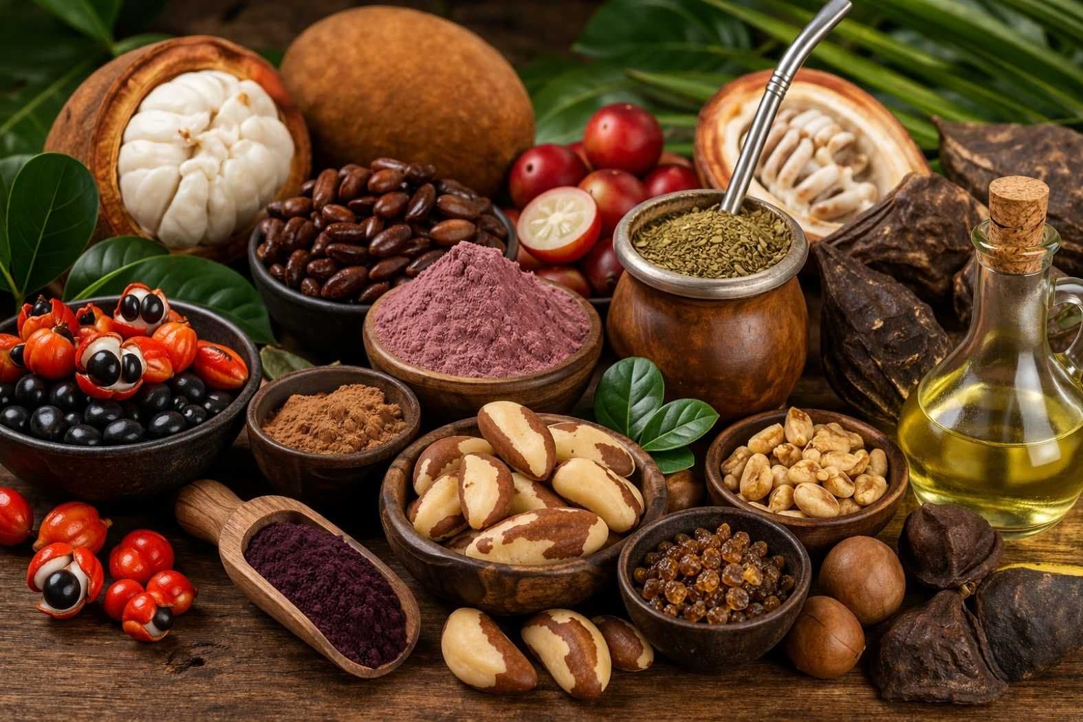 10 alimentos brasileiros além do açaí com potencial no mercado internacional